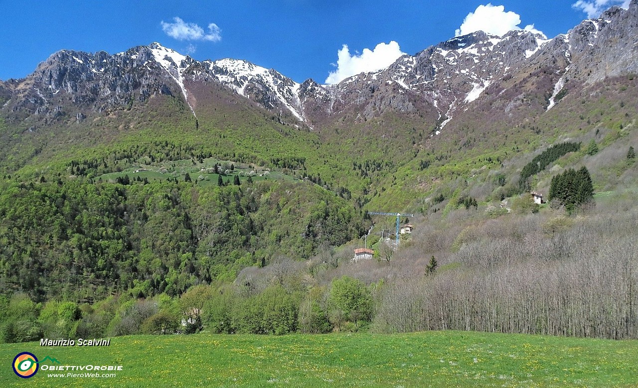 35 Panorama dalla chiesa, Cancervo e Venturosa....JPG